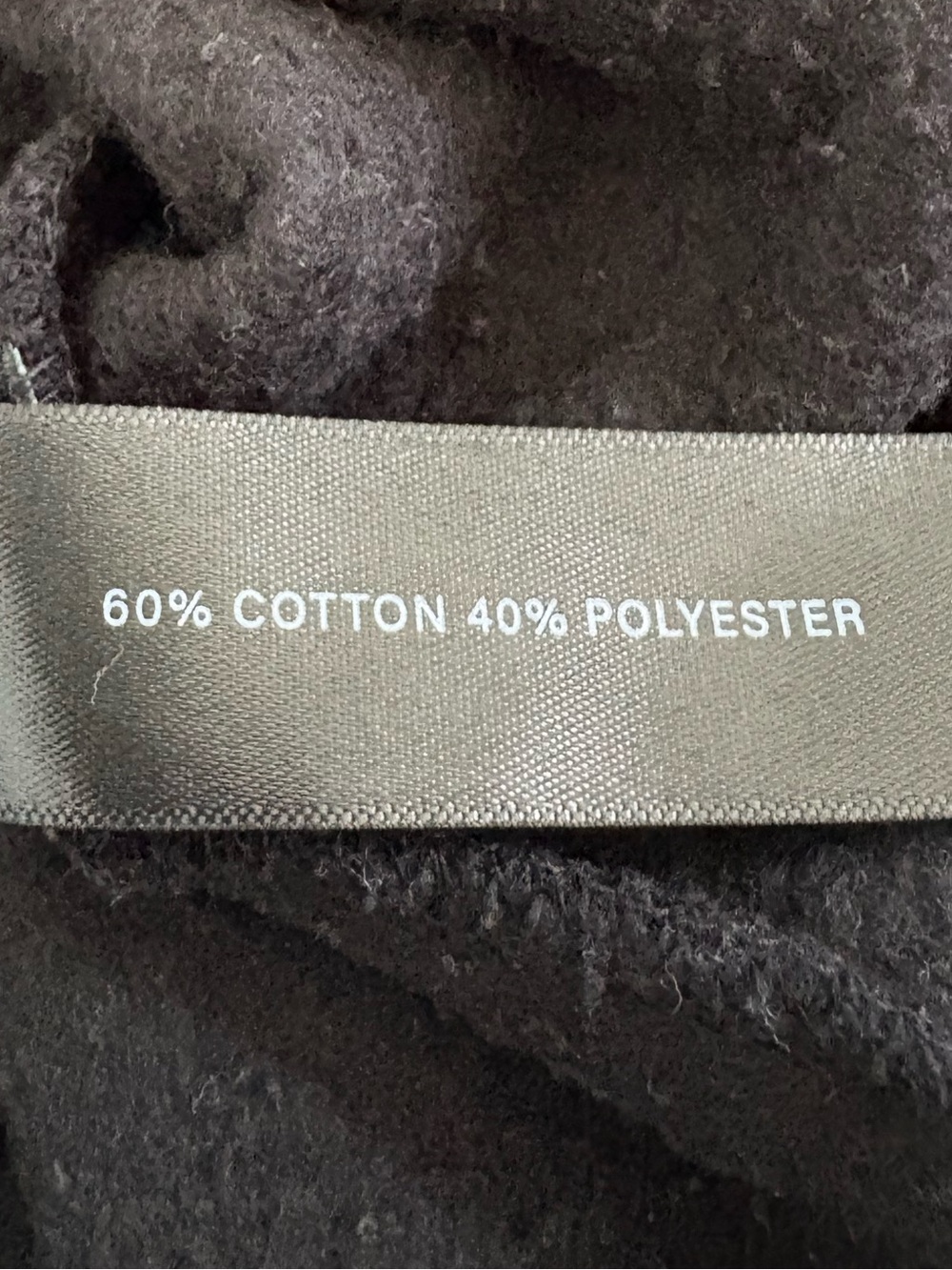 DENIM & FLOWER Mens Black Crewneck Size XL Closet Essential Layering Pullover - Picture 6 of 6